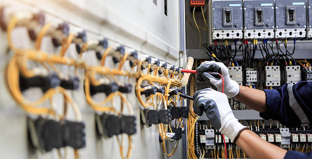 Professional Electrician technician working in Claymont, DE